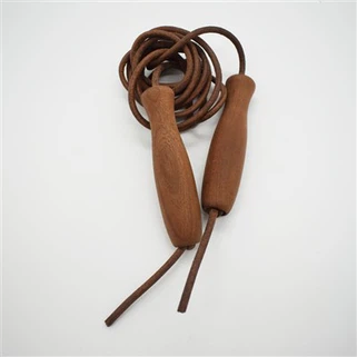 Drevená rukoväť Rope Skipping