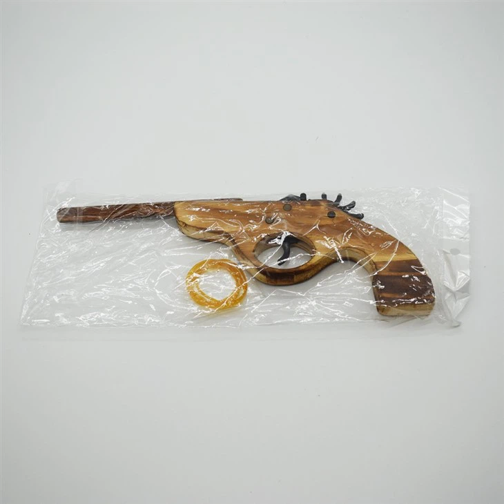 Wooden Rubber Gun Toy